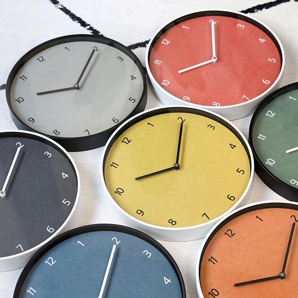 

wall clocks creative nordic clock mute luxury living room bedroom modern minimalist watches home decor 6w669