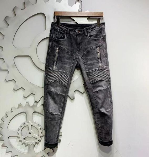 

men's jeans pantalones vaqueros sa09183 para hombre, ropa de moda marca famosa lujo, diseÃ±o europeo, estilo fiesta, 2021, Blue