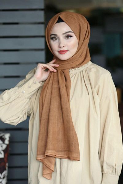 

ethnic clothing organic cotton women 2021 fashion hijab, Red