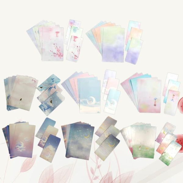 

sets printing envelope letter papers beautiful pattern storage envelopes for scrapbooking gift wrap