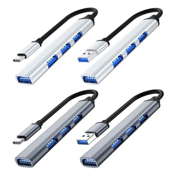

hubs 4 port usb 3.0 hub splitter for lappowered 5gbps keyboard mouse adapter flash drives printer camera