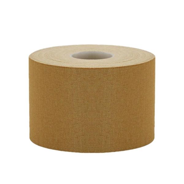 

waterproof tape breathable elastic adhesive cloth support tapes for sports fitness (complexion 3.8x910cm) elbow & knee pads, Black;gray