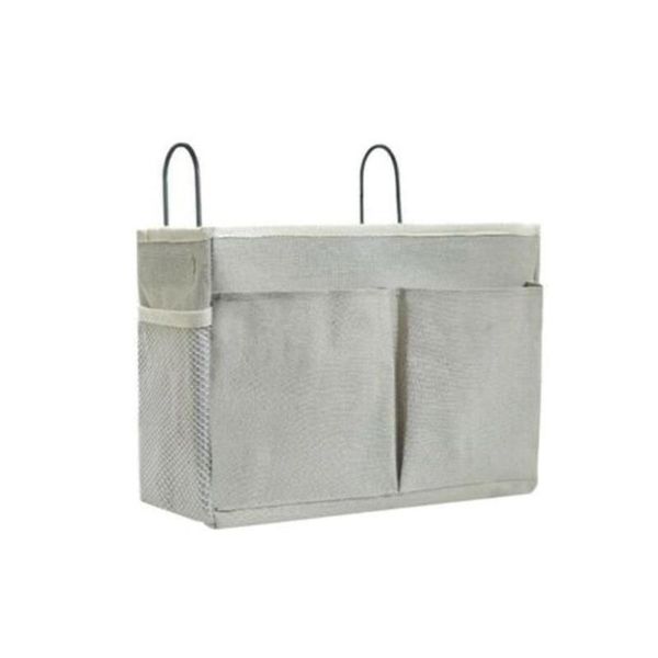 

storage bags creative hanging bag bedside organizer holder magazine bed phone hook with book dorm room pocket storag p1c7