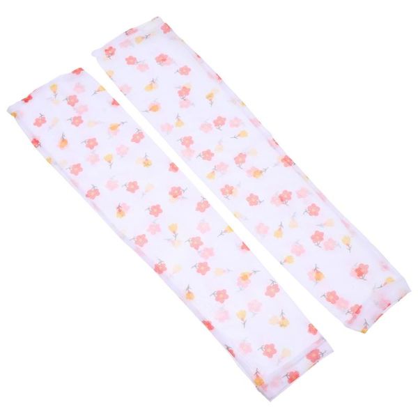 

elbow & knee pads 1 pair practical sun protection sleeves uv cooling arm, Black;gray