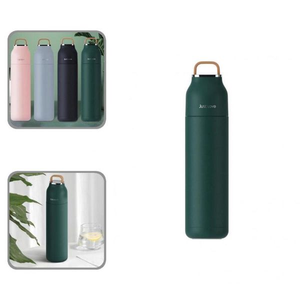 

water bottles comfortable to hold stainless steel handle lid bottle flask for outdoor
