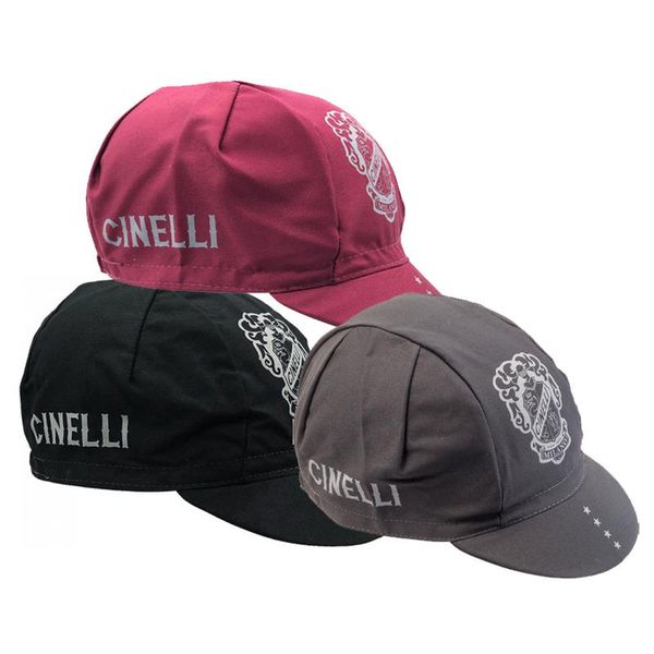 

cycling caps & masks 3 colors milano stars classical oscrolling gorra ciclismo, Black