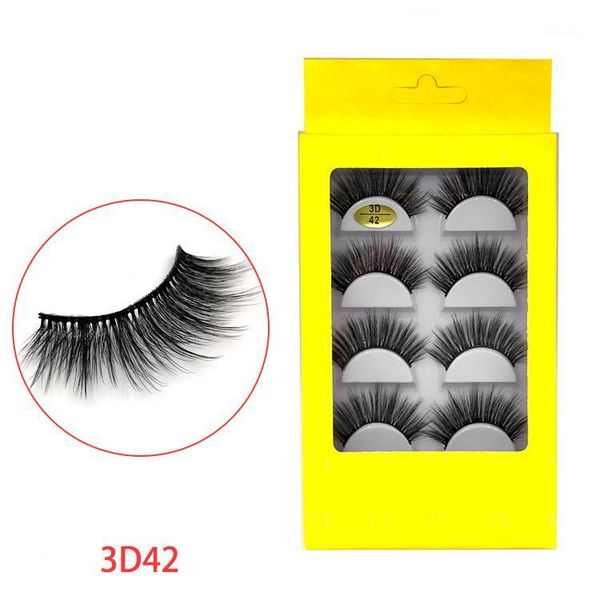 

pairs luxurious false eyelashes thick curled full strip lashes extension fashion women eyes natural makeup beauty tool1