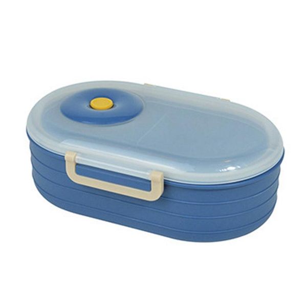 

plastic lunch box divided format anti-fall and anti-scalding 1000ml dinnerware sets