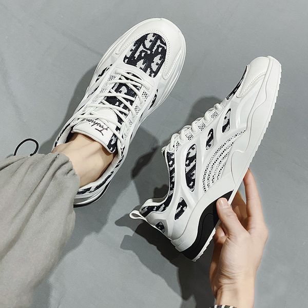 

men women trainers shoes fashion black white green gray comfortable breathable -71 sports sneakers outdoor shoe size 36-44