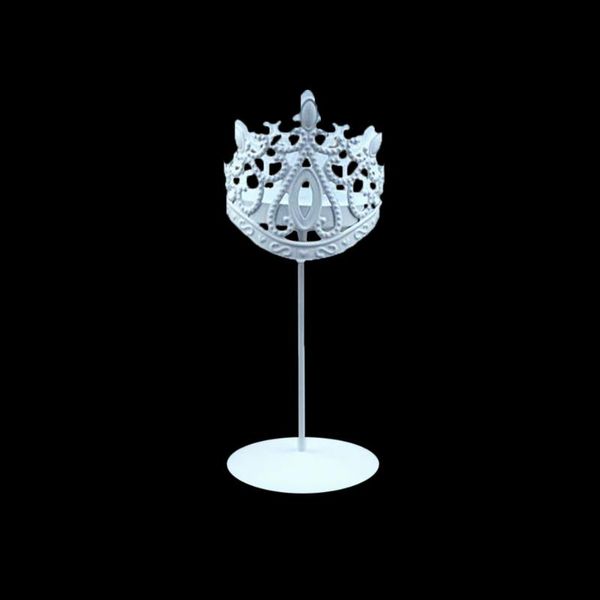 

candle holders metal iron craft hollow candlestick decoration wedding holder home deskprops (white)