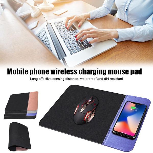 

mouse pads & wrist rests wireless charging pad square universal rubber dja99