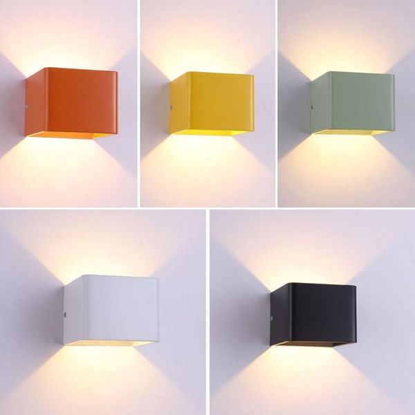 

nordic led wood wall lamp abajur aplique luz pared bedroom living room