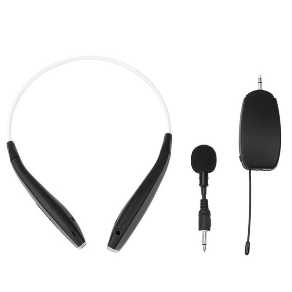 

wireless headset microphone headworn loudspeaker stage performance hanging neck recording microphones