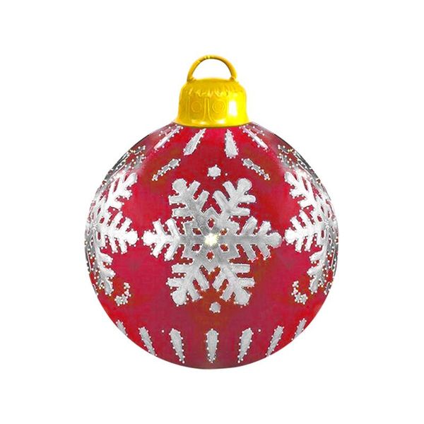 

novelty items 60cm christmas ball pvc decorative colorful xmas party outdoor ornament for home garden courtyard tsh shop