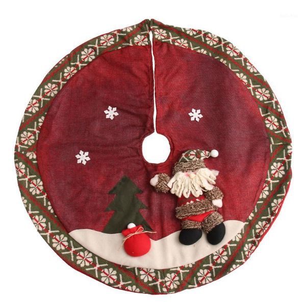 

christmas decorations 1pc decorative mat floor carpet tree bottom for party home
