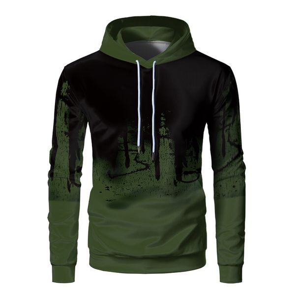 

fashion fleece men's sweater in autumn 2021 coat hoodies, Black