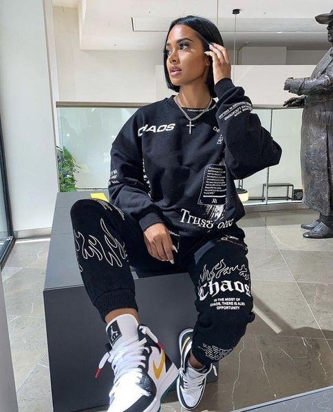 

women's two piece pants plus size clothing 2 set women sweatsuit long sleeve sweatpants tracksuit tie dye outfits wholesale drop, White