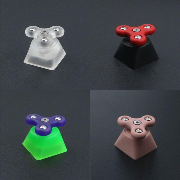 

keyboards decompression gyro resin keycap handmade personality fingertips multicolor for cherry mx mechanical keyboard key cap