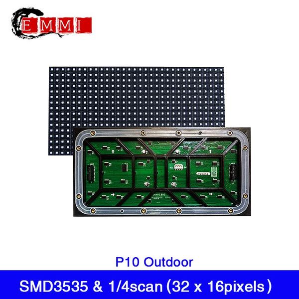 

outdoor full color led module p10 rgb 320mm*160mm 1/4 scan smd3535 video display screen advertising modules
