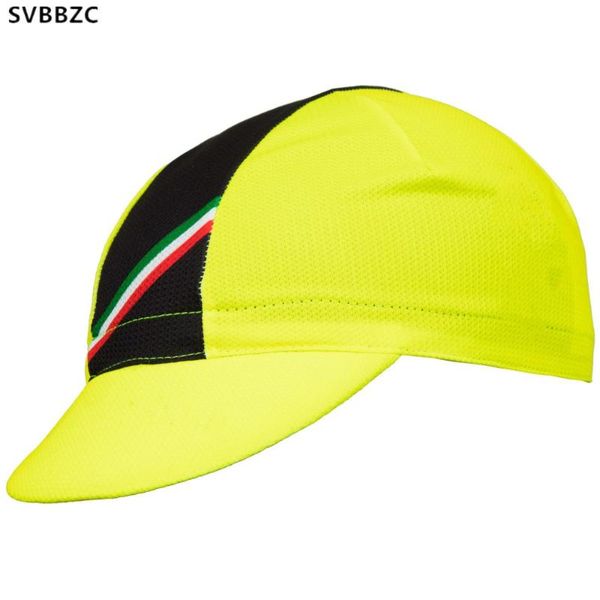 

fluo yellow 2021 cycling cap breathable bike headband bicycle helmet hat wear caps & masks, Black
