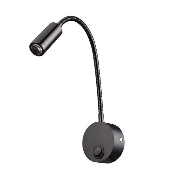 

wall lamp sanmusion 2pcs flexible led bedroom reading book lights switch driver 100-240v 360 degree adjustable light sconces