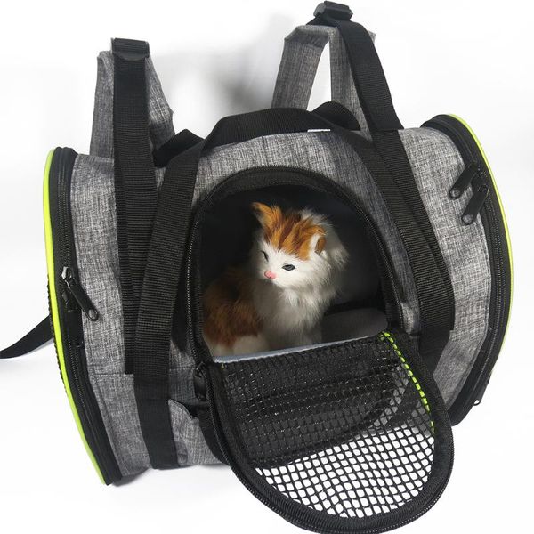

multifunctional pet backpack dog carrier breathable portable bag for cats outdoor supplies car seat covers