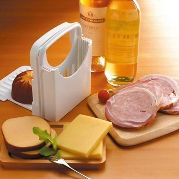 

baking & pastry tools portable removable bread bagel slicers perfect cutter every toaster breakfast making kitchen accessories