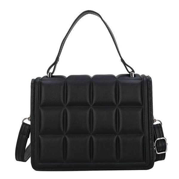 

evening bags women's fashion pu leather shoulder bag lattice trend women messenger square female shopping handbag