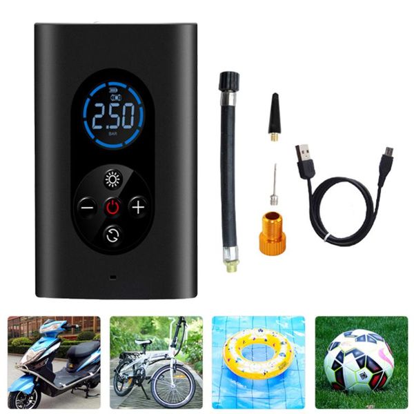 

inflatable pump 1 set cordless car air portable vehicle tire inflator wireless