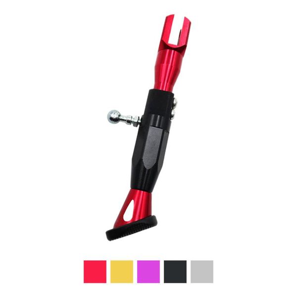 

pedals adjustable motorcycle kickstand aluminum tripod holder foot brace for e-bike accessories vehicle decor