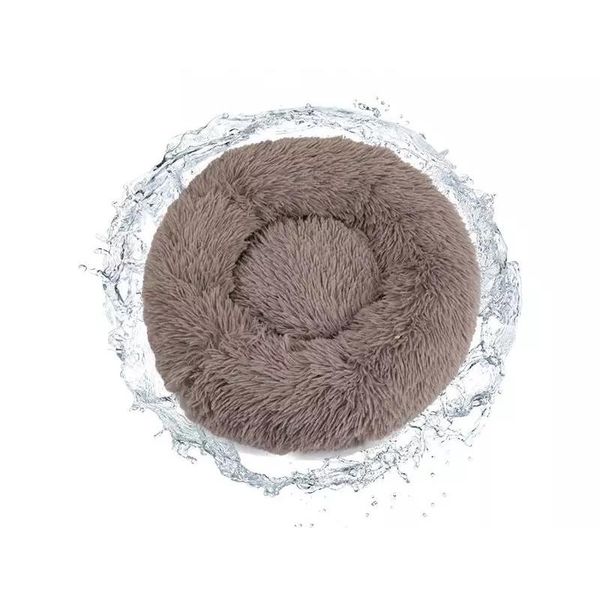 

Kennels & Pens Cat Bed Sofa Round Long Plush Mat For Dogs Super Soft Pet House Kennel 10 Color 2021 Selling Product