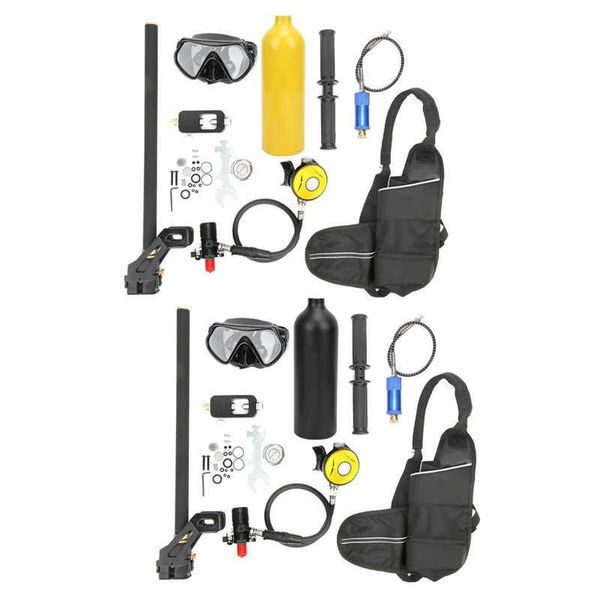 

diving oxygen tank set 1l large capacity underwater breathing kit equipment masks