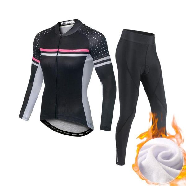 

racing sets autumn women' s bicycle short-sleeved clothing suit sweater simple thin quick-dry mountain bike sweat releasing mesh long, Black;blue