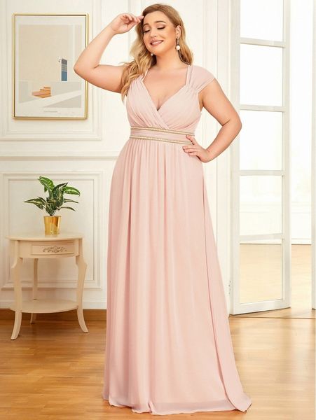 

ever-pretty plus cut out back pearl detail dress t0qn#, Black