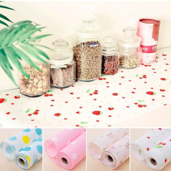 

mats & pads 1 roll table drawer mat shelf liner contact paper hen gadgets waterproof pet anti-oil desk decoration