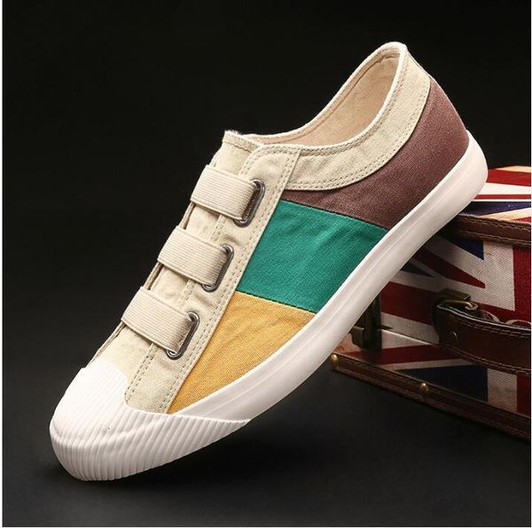

boot casual of fashion men moccasins slip into canvas-driven shoes 2021 tyu7 vk8f, Black