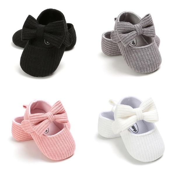 

first walkers toddler baby shoes girl soft comfortable bottom non-slip fashion bow big flower crib walker