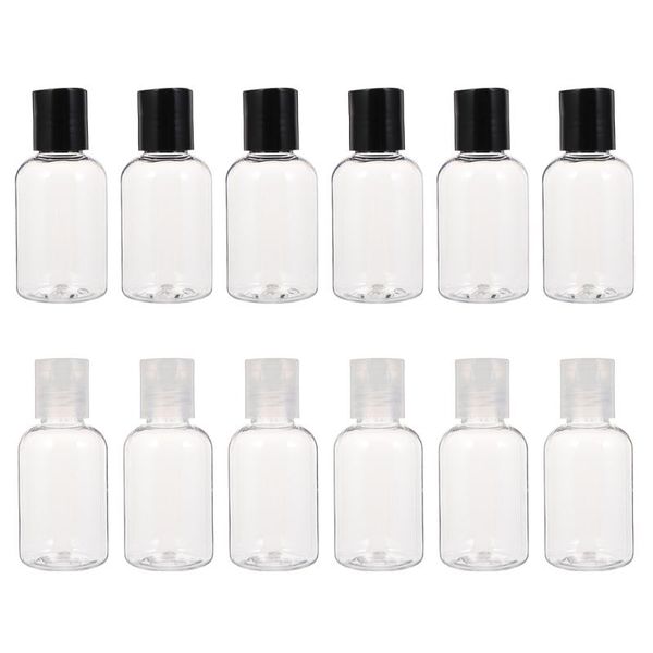 

storage bottles & jars 12pcs 50ml cosmetic dispensers travel makeup trip lotion bottle