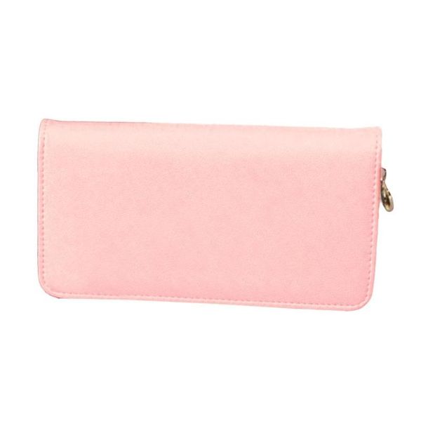 

wallets fashion women candy color faux leather clutches wallet long purse phone holder, Red;black
