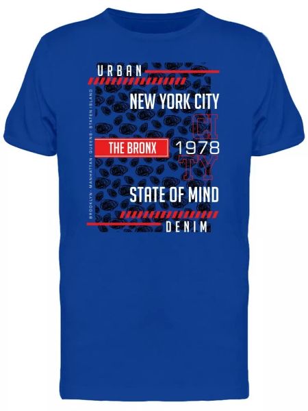 

new york city the bronx 1978 men's tee -image by shutterstock, White;black