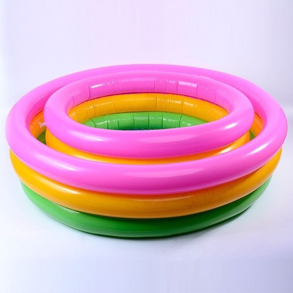 Piscine gonfiabili per bambini in PVC Arcobaleno rotondo addensato per uso domestico
