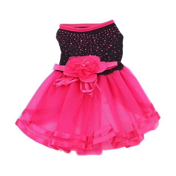 

dog apparel pet puppy dress summer doggy clothes skirt clothing suit acrylic fibers