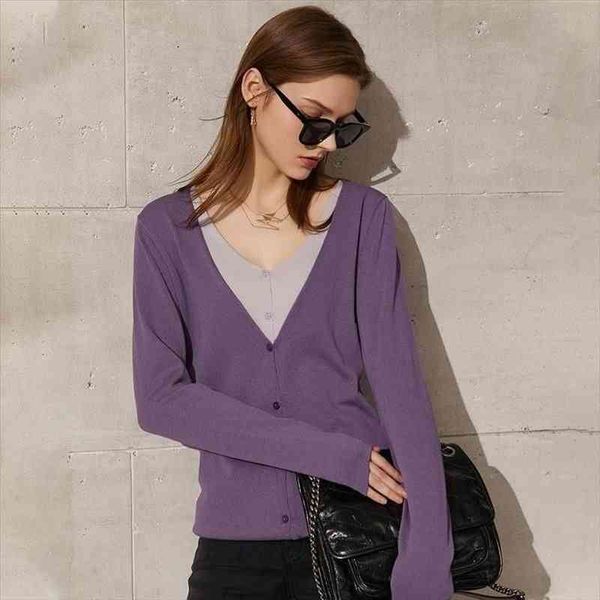 

spring autumn fake two-piece patchwork cardigan women sweater v-neck long sleeve knit casual pullovers female outwear chic, White;black