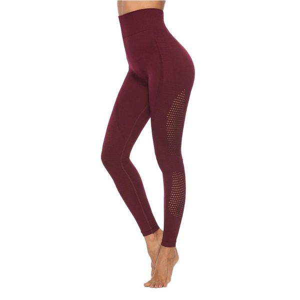 

yoga outfit high waist tight sports pants 2021 fashion women's hip lift workout leggings fitness gym running