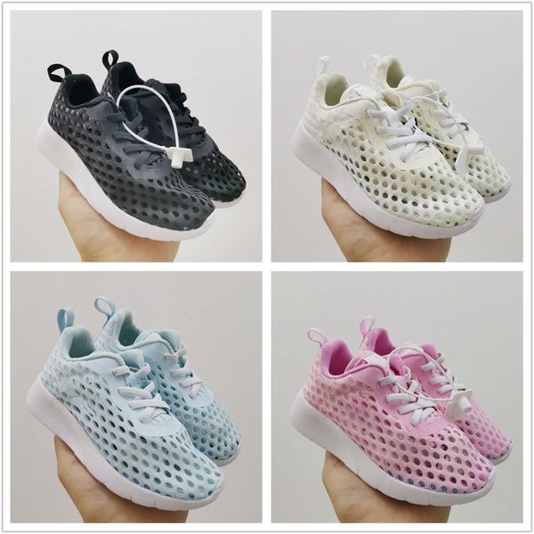 2021 Desinger Kids Sandals Low Children Respirável Sneakers Boy Girl Girl Treinador Baby Light Sports Toddler Calzado Tamanho 24-35