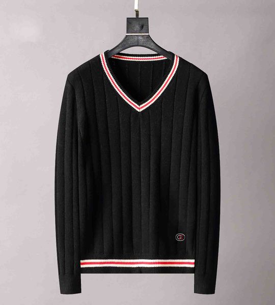 

mens womens designers f sweaters pullover men hoodie long sleeve sweater sweatshirt embroidery knitwear man clothing winter clothes, White;black