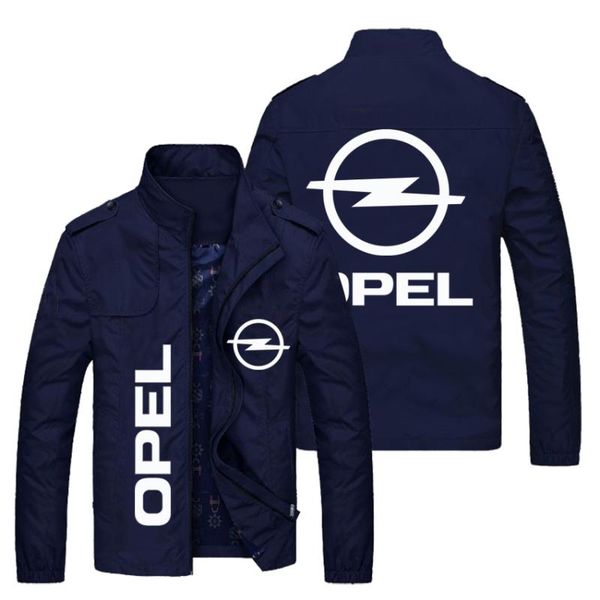 

men's jackets high end car brand logo printed jacket, boutique leisure fashion club clothes, personalized stand collar zipper coat, Black;brown