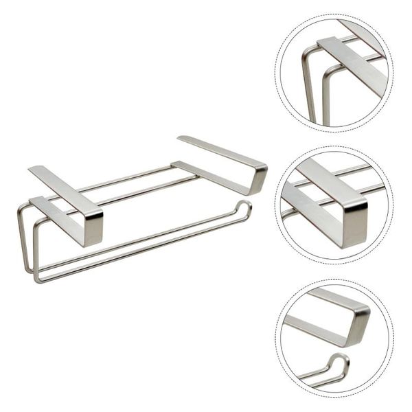

hooks & rails multi-function tissue hanging holder nail-storage hook for kitchen