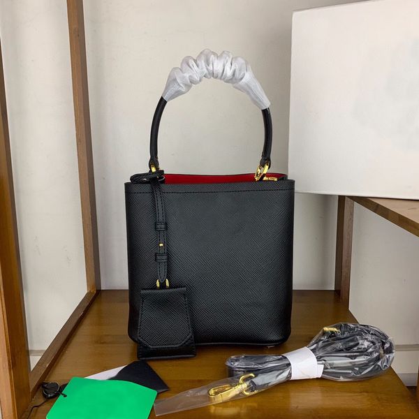 

panier women bucket bag saffiano leather shoulder bags lady cross body handbag