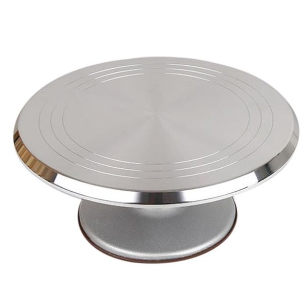 

other bakeware practical 25cm 10 inch alloy cake turntable stand platform round rotating revolving tools table rotatin